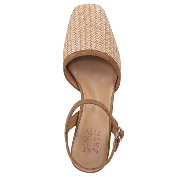 Naturalizer Wave Square Toe Ankle Strap Pumps - Picture 4 of 4